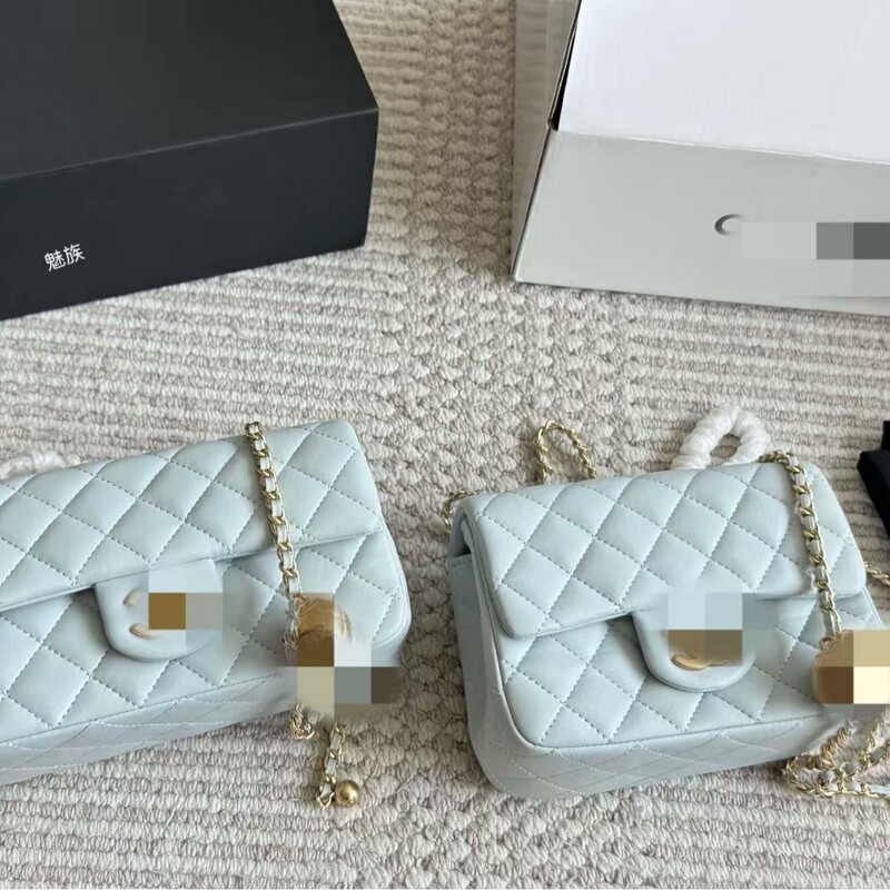 Bag Women 2025 New Lingge Chain Bag Small Hong Kong Shoulder Fashion Handbag High Quality Messenger Bag Bag Women 2025 New Lingge Chain Bag Small Hong Kong Shoulder Fashion Handbag High Quality Messenger Bag
