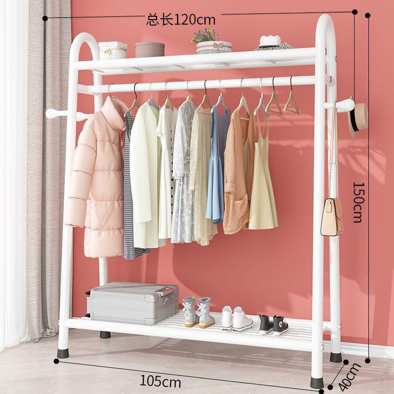 120cm 상하 이중망 흰색 + 코트고리