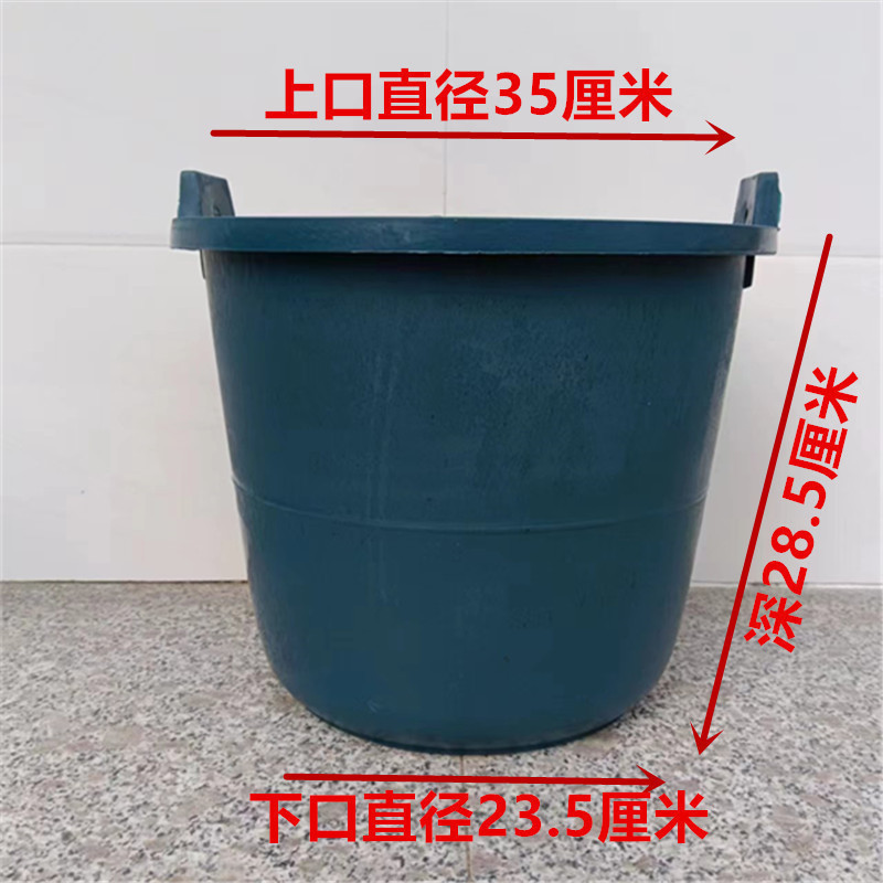 グレーバケツ、泥バケツ、セメントバケツ、牛腱バケツ、オックスフォード砂バケツ、建設現場の装飾泥バケツ、ゴムプラスチック泥バケツなし|undefined
