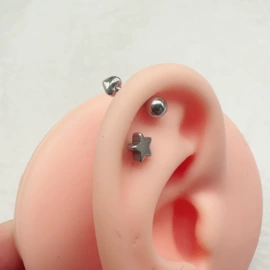 唇饰;舌饰;耳钉