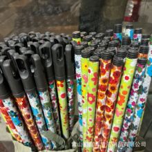 1.2米拖把杆木制扫把杆包塑铁制拖把杆圆木杆拖把配件厂家直销