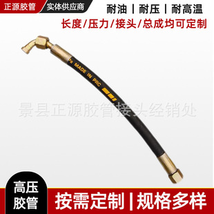High-pressure water delivery hose High-temperature high-pressure hose High-pressure oil pipe Hydraulic engineering machinery hose assembly