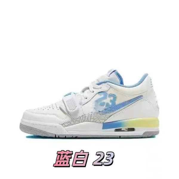 Blue and white 23