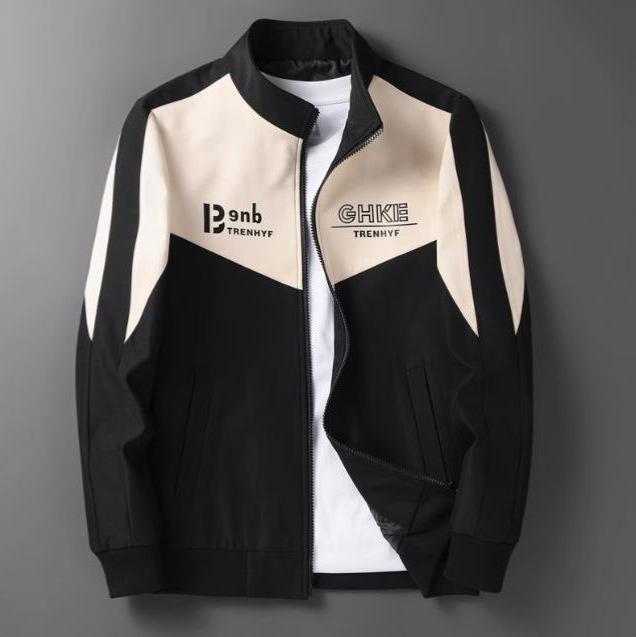 Customized Lightweight Men's Trench Coat from the United States and the United Kingdom, 2026 Spring and Autumn New Trendy Casual Jacket