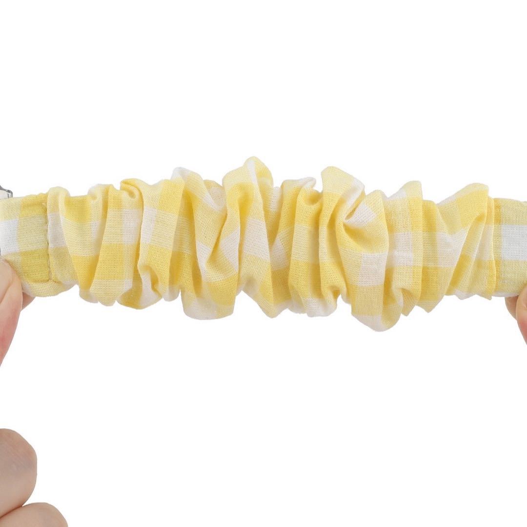 Adecuado para Fitbit Versa3 correa de intestino grueso poliéster elástico tela impresa banda de pelo correa elástica