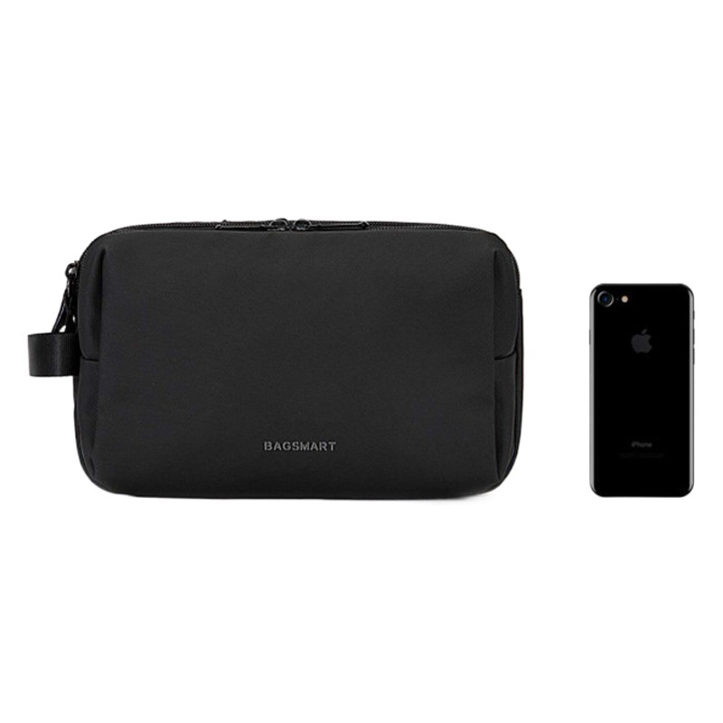 Bolsa de lavado de viaje de negocios de gran capacidad bolsa de cosméticos impermeable bolsa de cosméticos de almacenamiento para hombres