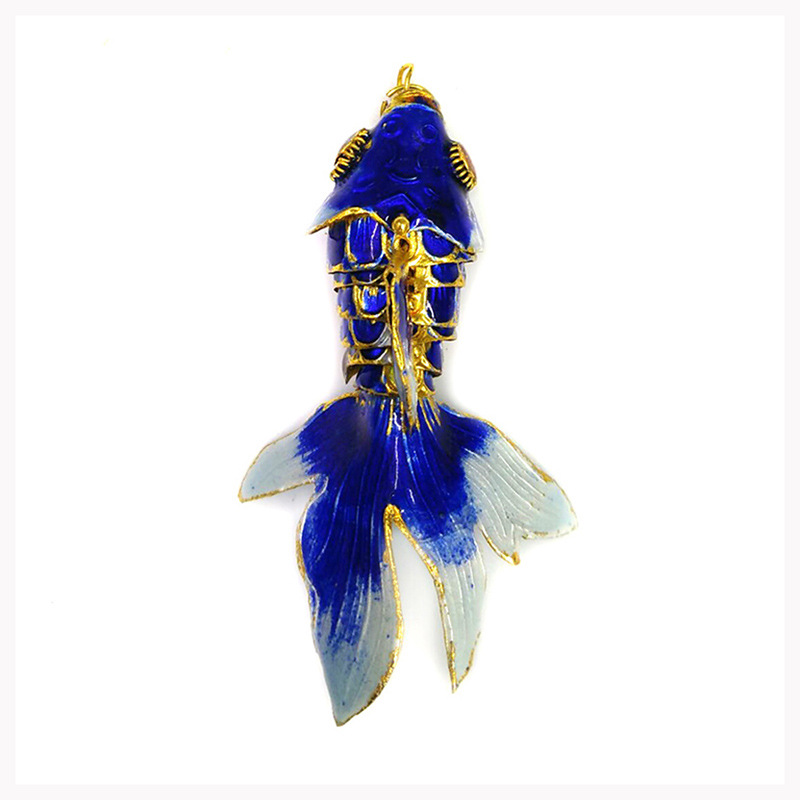 8g Weight Pendant Jewelry Making Type 1 Piece 75mm Copper Goldfish Pendant Pendant