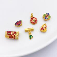 18K��������ɫ������J�񹝸������diy�ֹ���������Ʒ����