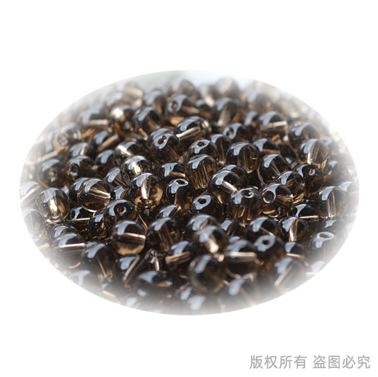 transparent glass beads