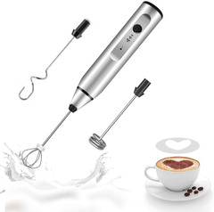 Wireless Electric Eggbeater Household Mini Cream Automatic Whipping Machine Cake Baking Handheld Charging Stirring Machine