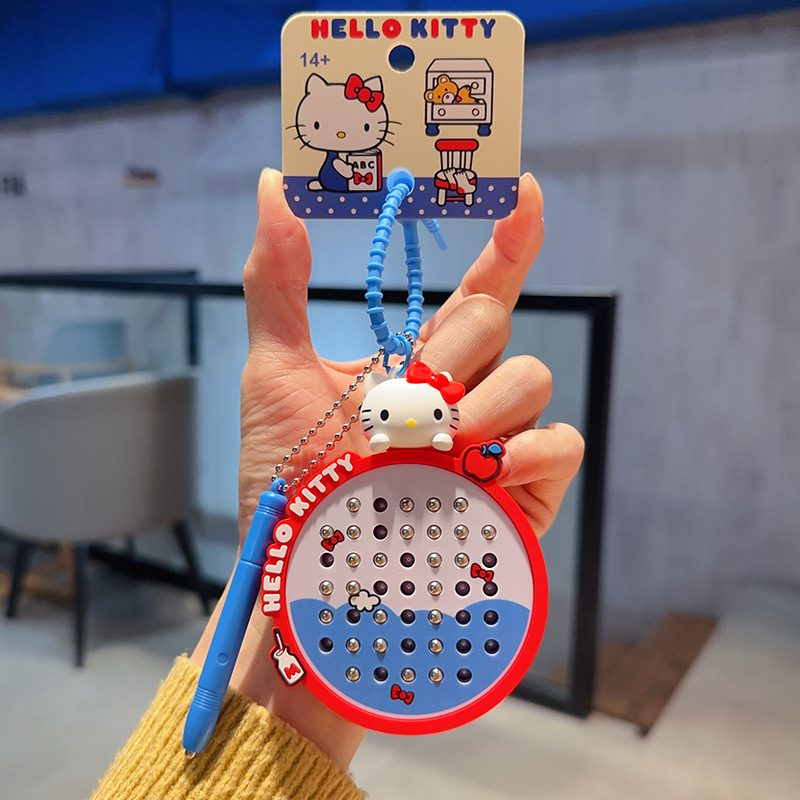 2026年新作正規品サンリオクロミぬいぐるみキーホルダー女性向け可愛いハローキティぬいぐるみカメラ小物