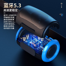 蓝牙音箱无线小音响超重低音炮小钢炮小型家用户外车载便携式