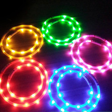 LED发光项圈USB充电发光三种闪灯模式泰迪金毛比熊宠物狗夜光项圈