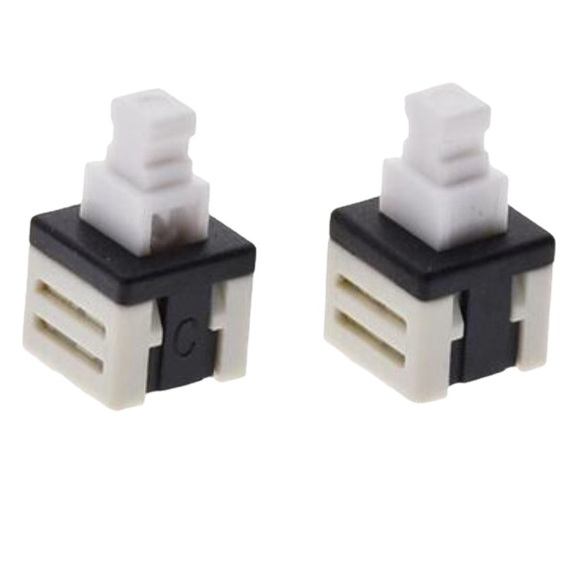 自锁开关双排电路6脚 波峰焊按键自锁开关 回流焊自锁按键开关