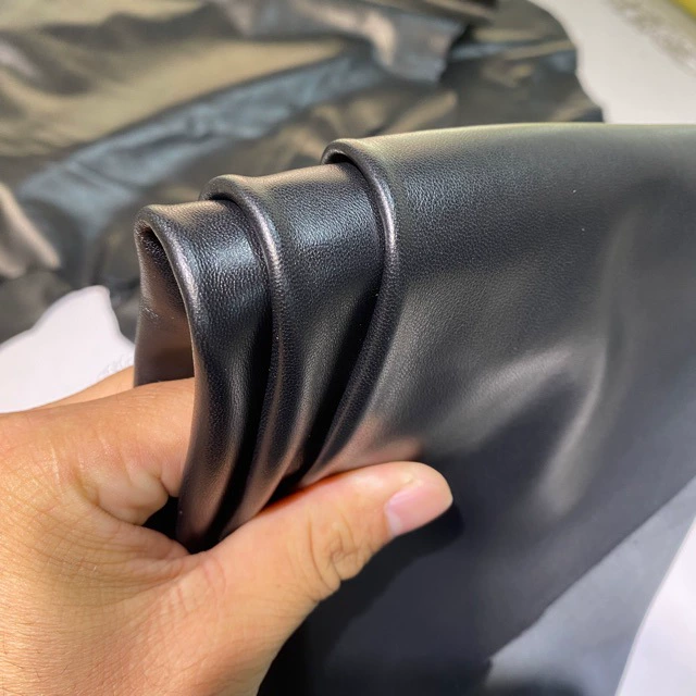 Овечья кожа сапоги одежда перчатки кожаная ткань черный овчина спот оптом натуральная кожа овчинная кожа