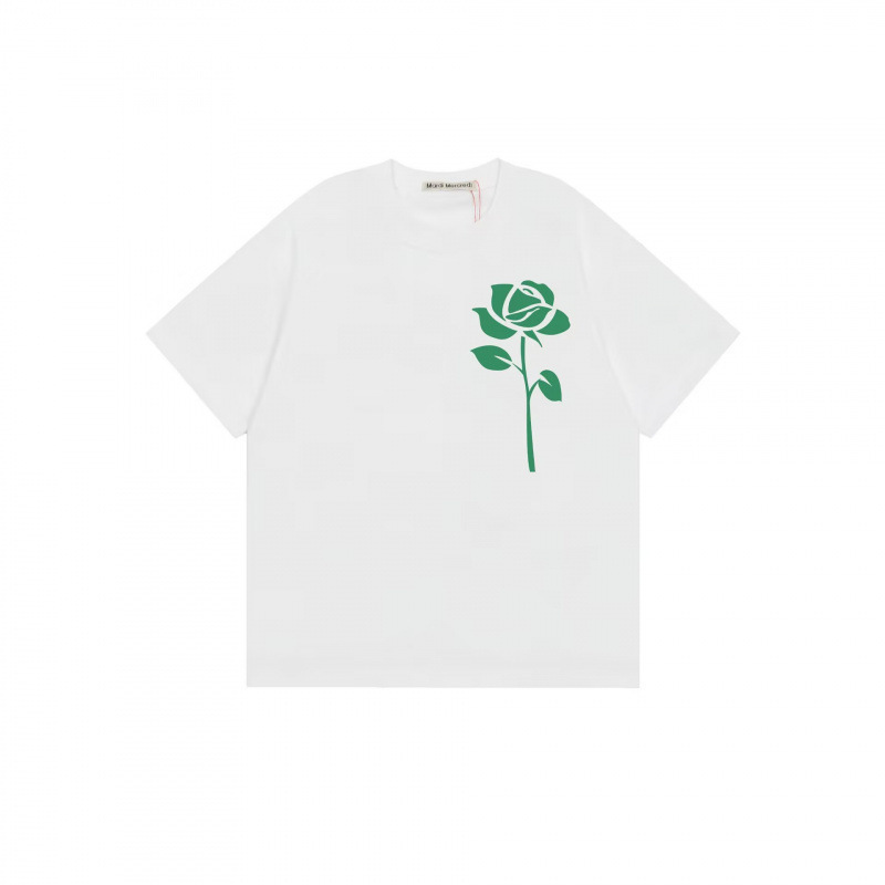 【カウンター品質】韓国マルディトレンドブランド半袖Tシャツリトルデイジードーマンプリントラウンドネックピュアコットンクロスボーダー|undefined