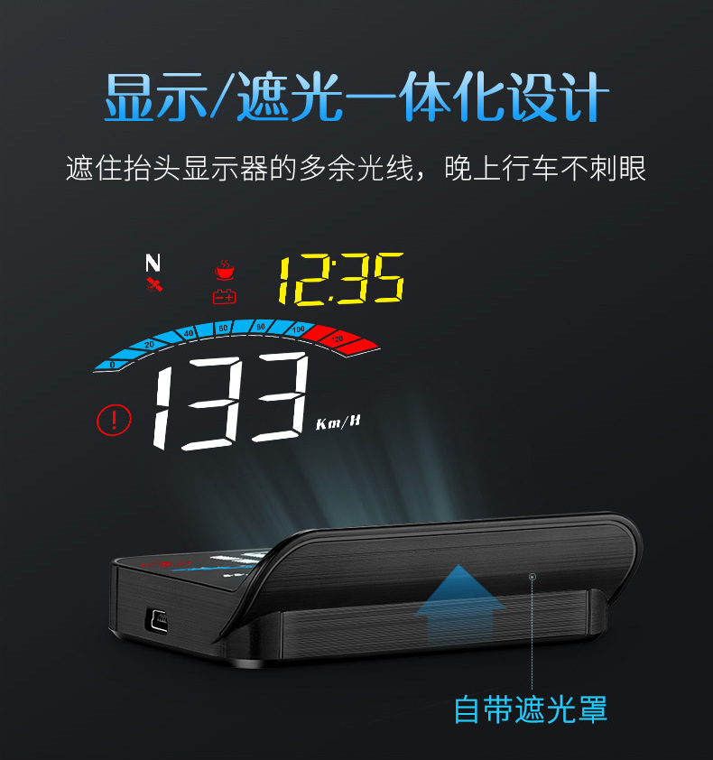 GPS抬头显示器