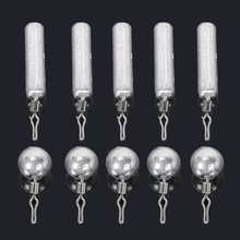 倒钓铅坠圆形柱形防挂底倒吊铅渔子弹铅球型棒型鳜鱼鲈鱼路亚钓组