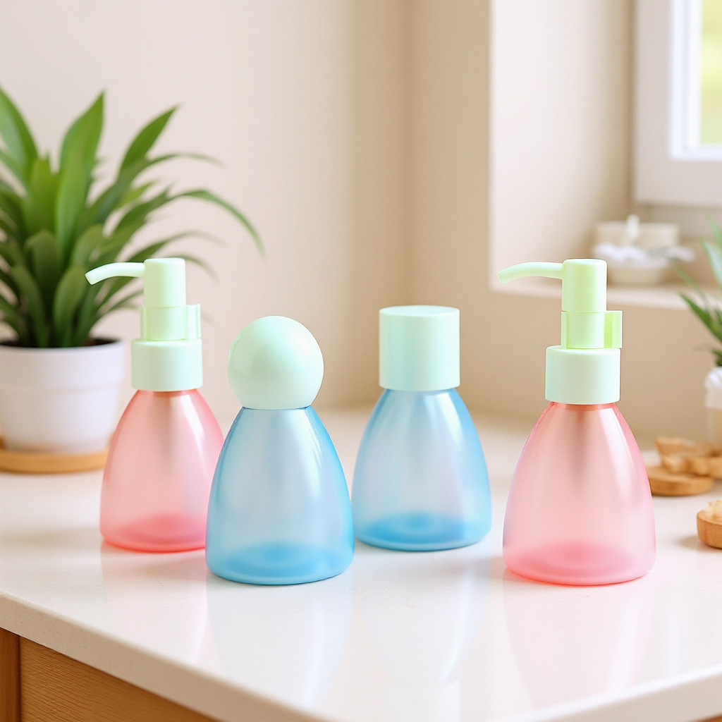Hotel Shampoo Body Soap Sub-packaging Small Bottle Portable Travel Cosmetics Big Belly Bottle Squeeze Lotion Bottle Umbrella Bottle