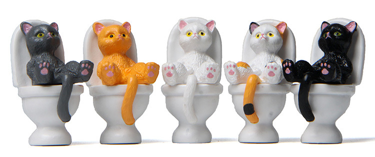 Cartoon Style Cat Plastic Ornaments 1 Piece display picture 6