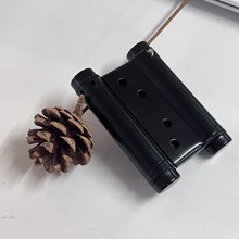 3寸4寸5寸6寸8寸黑色弹簧合页自动回弹铰链 双向活页门合叶铰链合