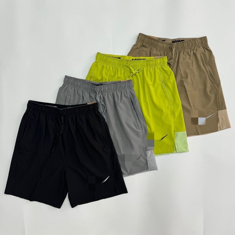 Summer New Style Slit Ice Silk Shorts Outdoor Quick-Drying Men's Breathable Five-Point Pants for Running, Fitness, Casual and Loose Fit Summer New Style Slit Ice Silk Shorts Outdoor Quick-Drying Men's Breathable Five-Point Pants for Running, Fitness, Casual and Loose Fit