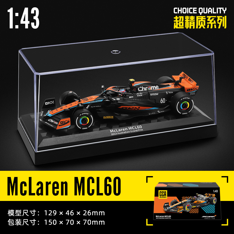 1:43 맥라렌 F1-박스-번호 81