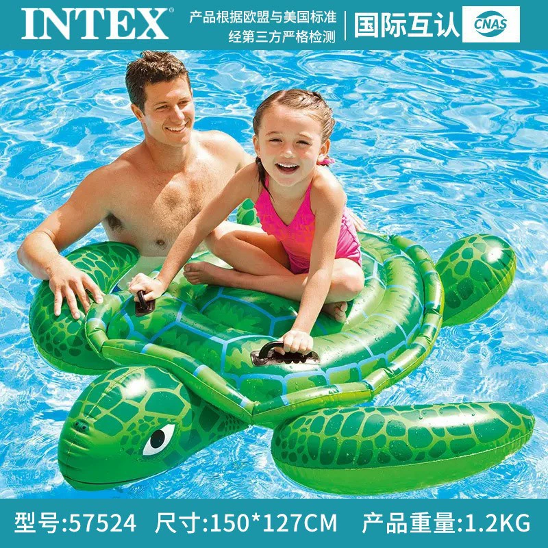 Надувной плавательный круг (INTEX) — лебедь/фламинго/единорог/павлин/и т.д., ПВХ, для взрослых и детей, варианты 105×82 см
