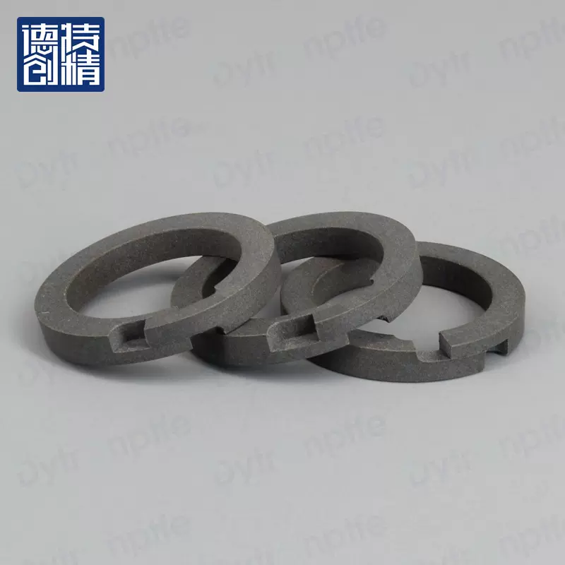 德创 聚四氟乙烯活塞环 液压气缸轴用油封 PTFE机械密封组合 耐磨