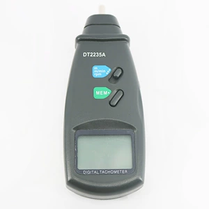 DT2235A Photoelectric TAchometer LAser ContAct TAchometer 0.5 to 19, 999rpm