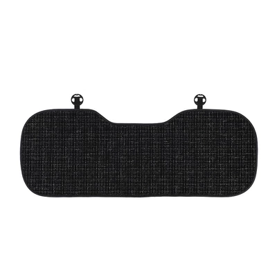 universal car headrest back cushion, Waist support - chanel-style-rear-seat-cushion-black