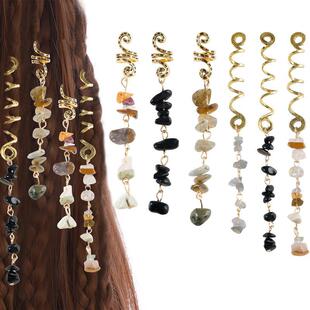 O 34860 Boho Beaded Hair Wrap �����L�l�K �W���羳���R�d
