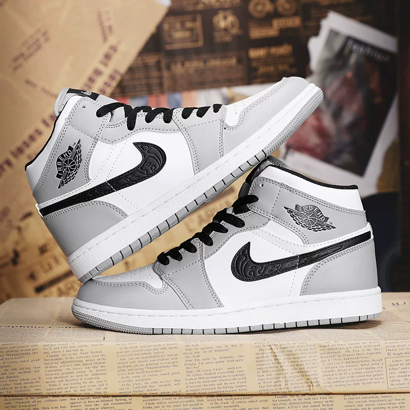 Air Jordan Air Jordan 1 «Зелёное яблоко», высокие кроссовки, обувь