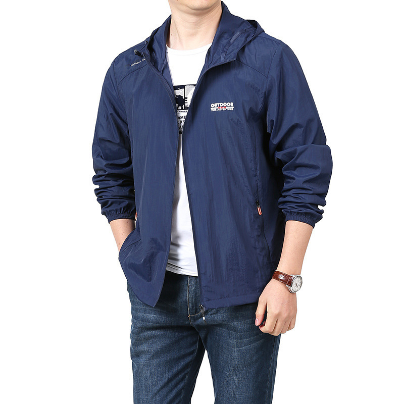 New Summer Skin Clothing, Anti-Uv, Men's Windproof, Sports, Leisure, Breathable Sun Protection Clothing 2318
