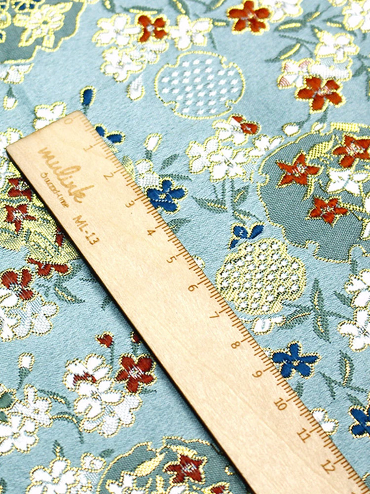 Japanese import cloth flower-shaped, brocade