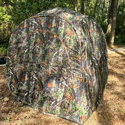 Bird Watching in the – Avtomobil dam çadırları - camouflage-round-hunting-tent-152152160cm-1-2-people