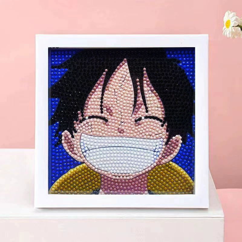 DIY-набор для алмазной мозаики 17×17 см, пластиковая рама, дизайн щенок, полный набор инструментов для кладки