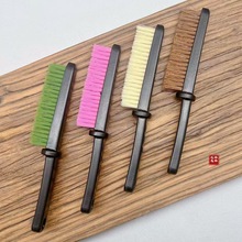 文玩缝隙耐磨丝刷子清理包浆冰砂海棠刷丝金刚头尾缝隙清理刀刷