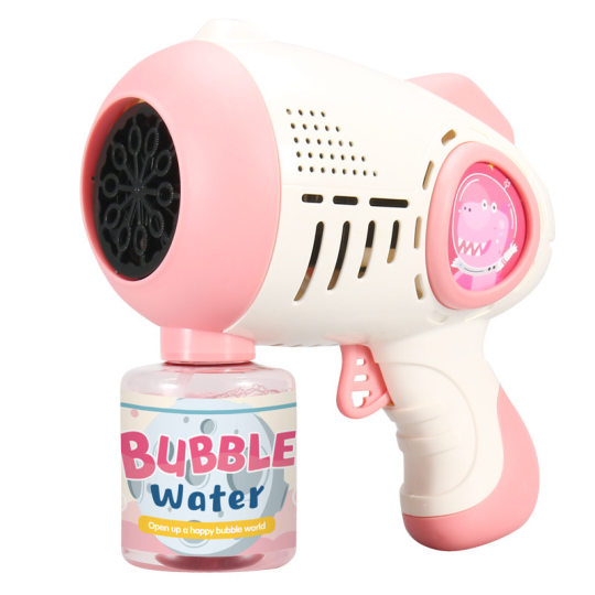 Children's bubble gun boys and girls hand-held automatic bubble machine Internet celebrity garint toy wholesale one-piece delivery