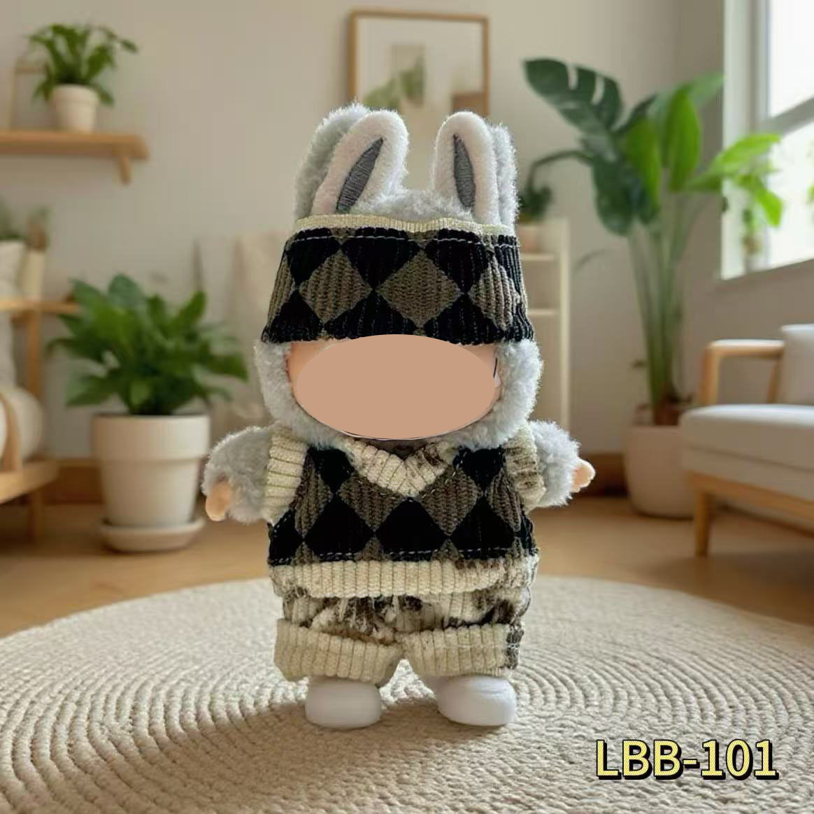 Natasha labubu ropa de muñecas, muñecas negras, muñecas lindas, juguetes de peluche. image 86