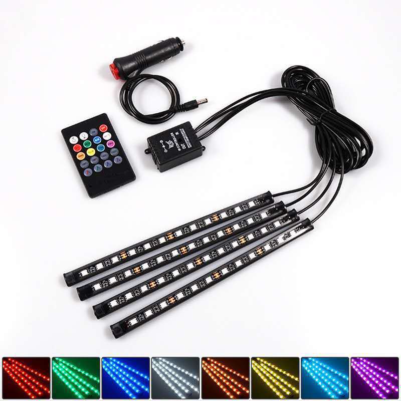 LED colorful car atmosphere light mobile...