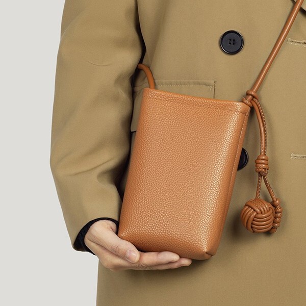 Wholesale Cross-border Leather Mobile Phone Bag All-match Crossbody Small Bag Shoulder Bag Simple Textile Mobile Phone Bag Women's Fresh Wholesale Cross-border Leather Mobile Phone Bag All-match Crossbody Small Bag Shoulder Bag Simple Textile Mobile Phone Bag Women's Fresh