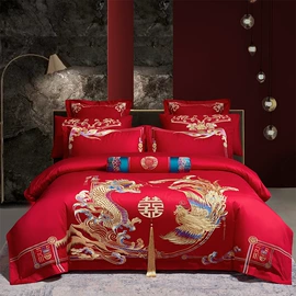 四件套;婚庆床品套件;夏凉被