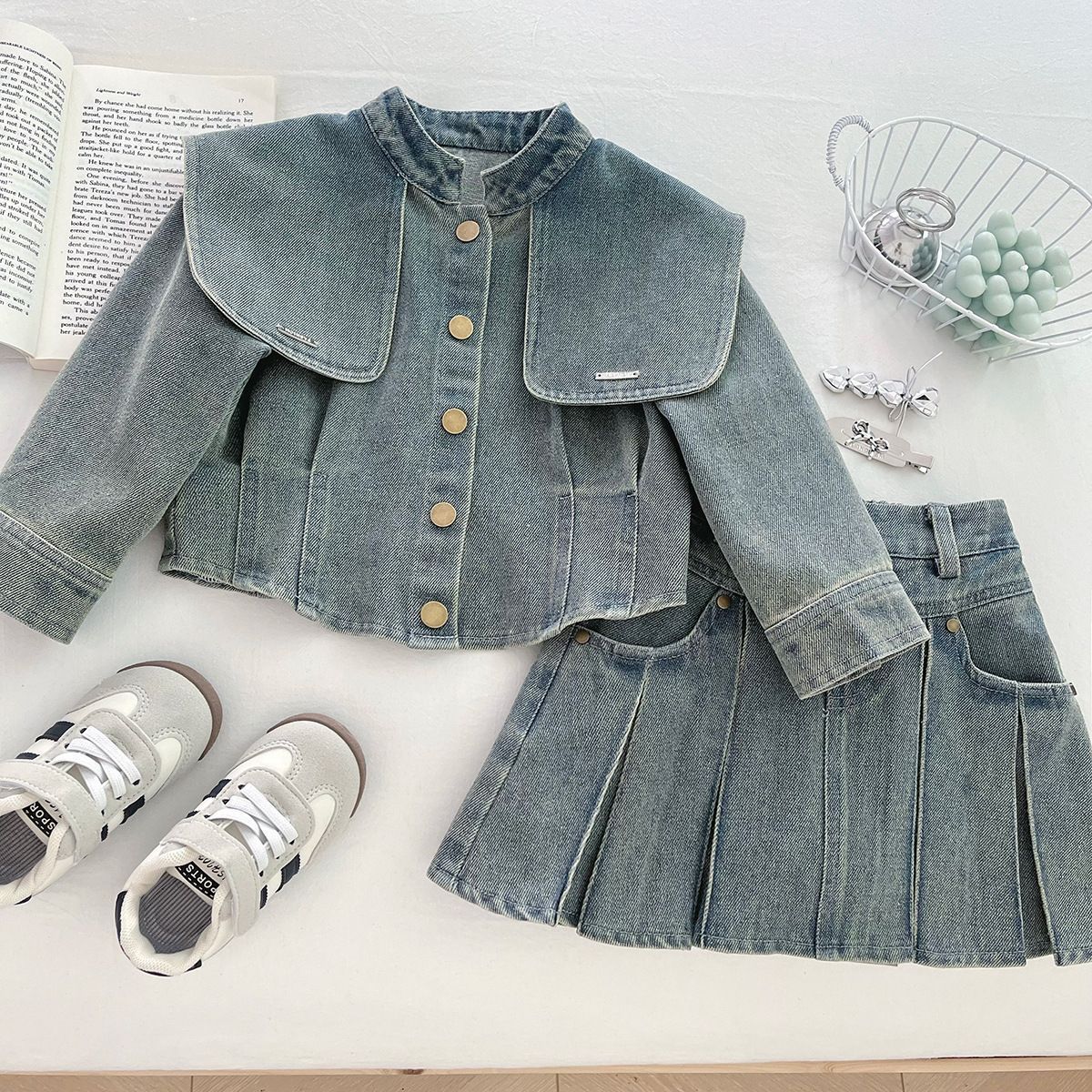 Denim skirt
