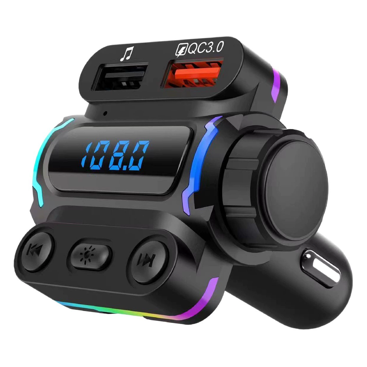 P7 автомобильный MP3-плеер Bluetooth громкой связи U диск подключаемый прикуриватель автомобильный FM-передатчик