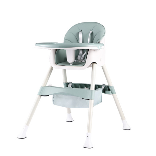宝宝餐椅塑料便捷式可拆卸儿童餐椅多功能成长双层餐盘可折叠带轮