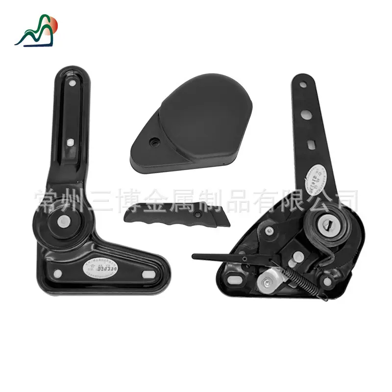 汽车座椅配件客车卡车滑轨改装车410直柄打弯调角器配件厂家批发