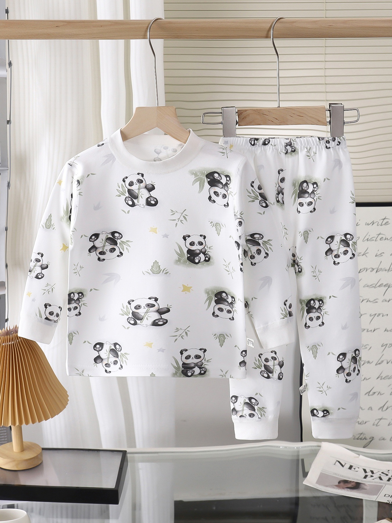 Cotton children's keep warm underwear for men and women