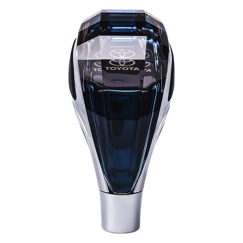 Accesorios de automóviles adecuados para el cambio de marchas de cristal Carolyn Rayling RAV4 Highlander modificado cabeza de marchas de cristal luminoso image 5