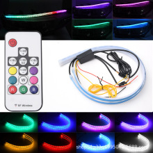 �¿�ͨ������LED���еƳ���RGB˫ɫ������ң���߲�ת����ˮװ�ε�